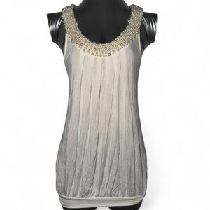 Twentyone Women's Cream and Tan Dress